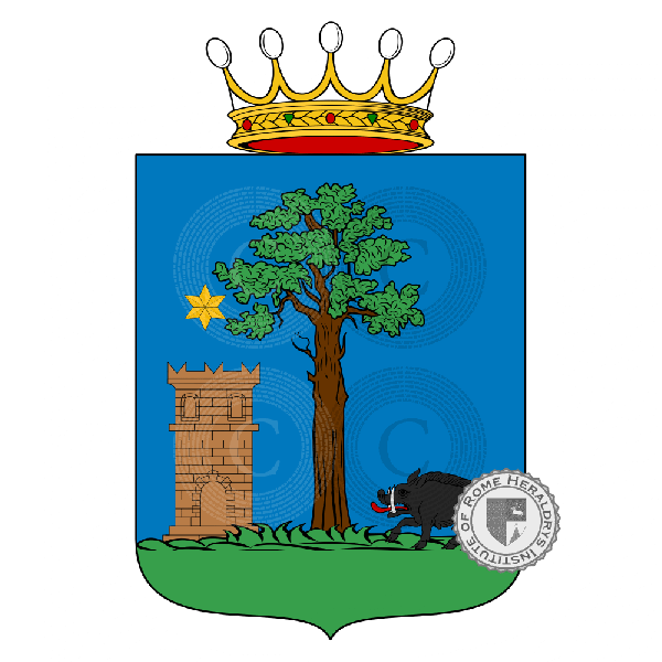 Wappen der Familie Melissari
