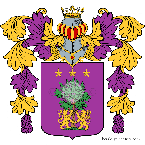 Coat of arms of family Pepe