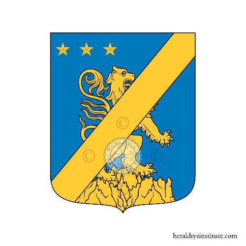 Coat of arms of family Salierno