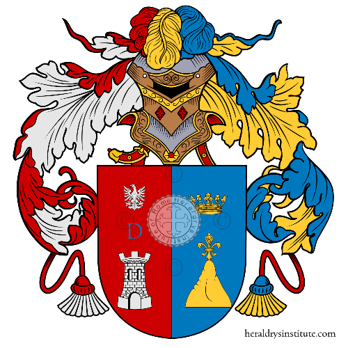 Coat of arms of family Deu