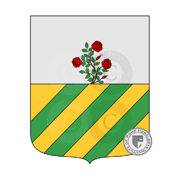 Wappen der Familie Mereghetti