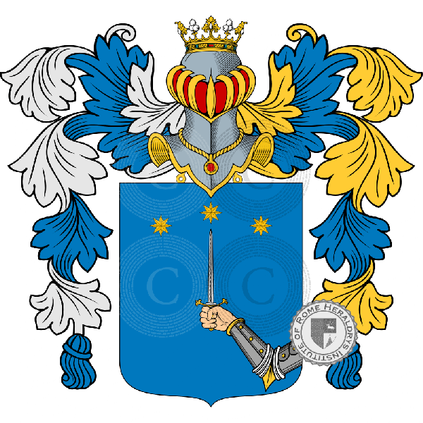Wappen der Familie Clarella