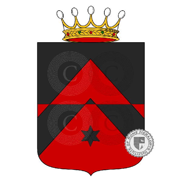 Coat of arms of family Calamai