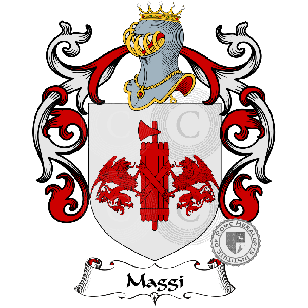 Escudo de la familia Maggi