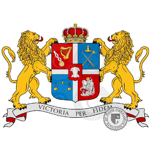 Escudo de la familia Bagrationi Betaneli