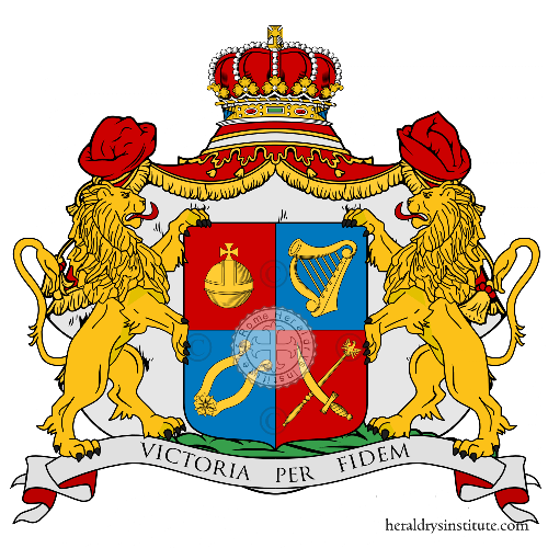 Escudo de la familia Bagrationi Betaneli Bagration