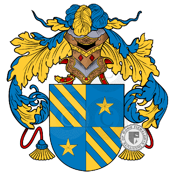 Coat of arms of family Gullòn