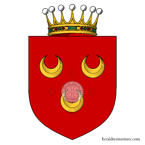 Wappen der Familie Crescenzio   ref: 51678