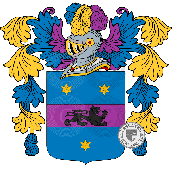 Coat of arms of family Grumeza