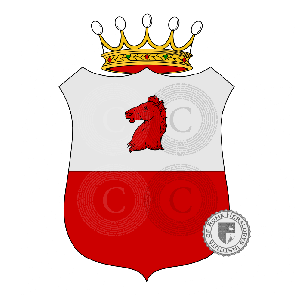 Wappen der Familie Braggio