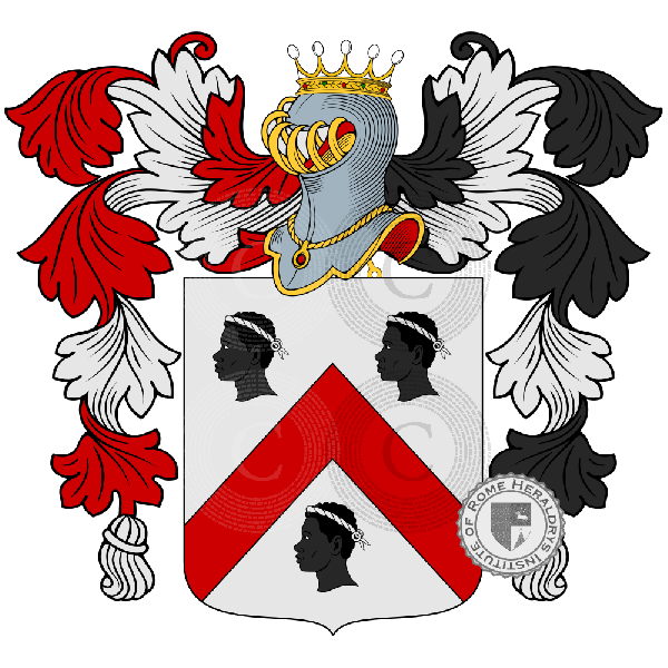 Coat of arms of family Faccioli