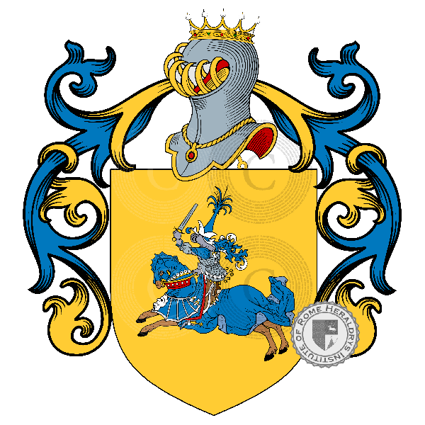 Coat of arms of family Bardari