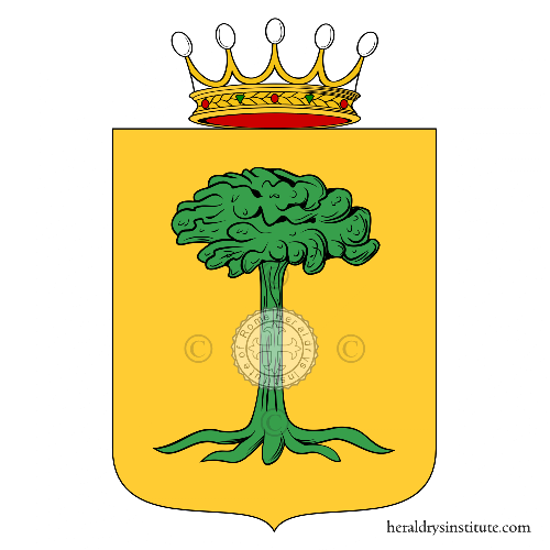 Coat of arms of family Milano