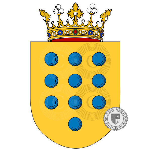 Coat of arms of family Ávila