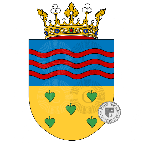 Coat of arms of family Bonis