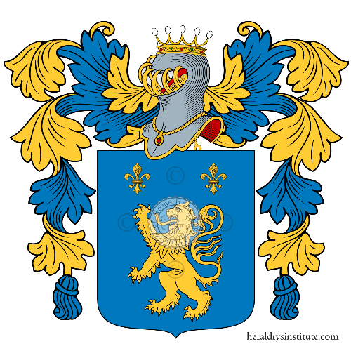 Coat of arms of family Panzoni