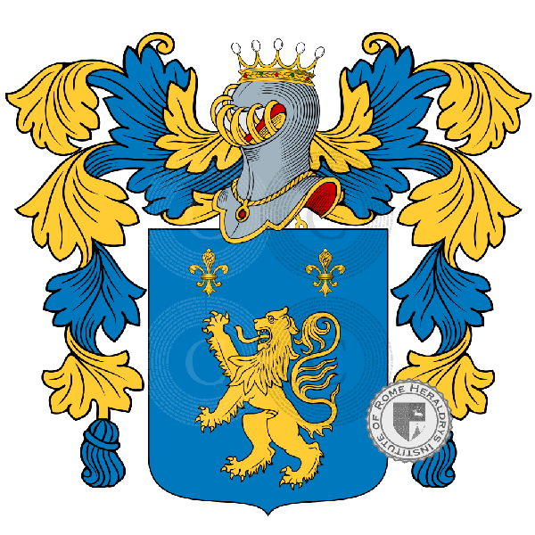 Wappen der Familie Panzoni