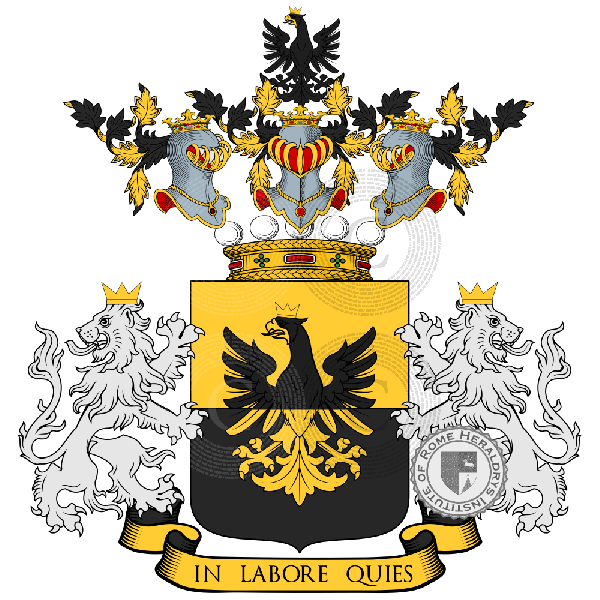 Wappen der Familie Toussaint   ref: 51814