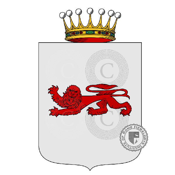 Coat of arms of family Alemagna