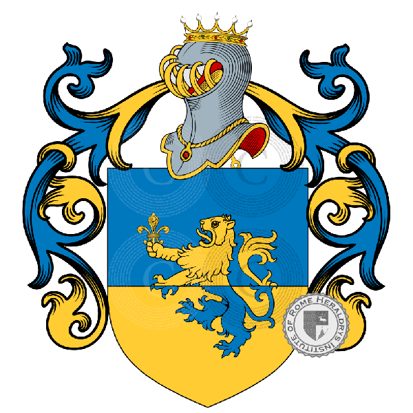 Coat of arms of family Davia