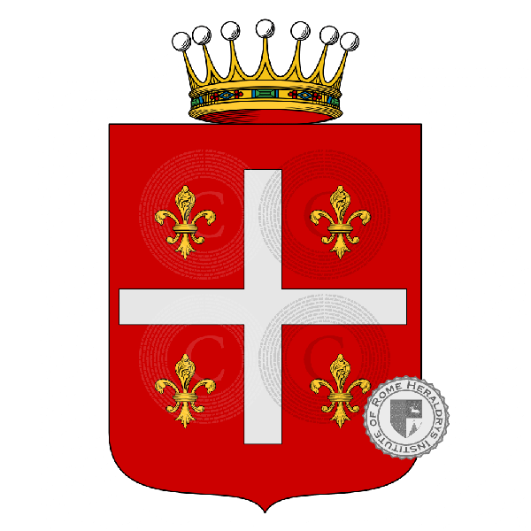 Coat of arms of family Paladini, Paladino, Palladini