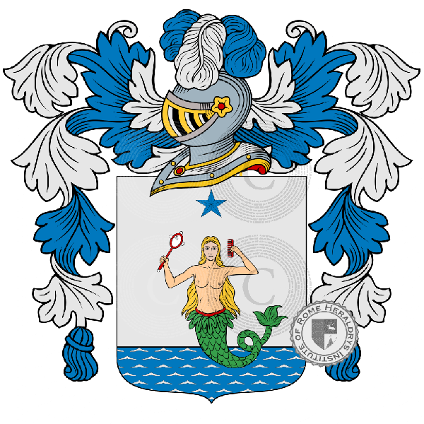 Coat of arms of family Martinicchio