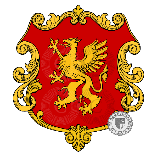 Coat of arms of family Grifoni