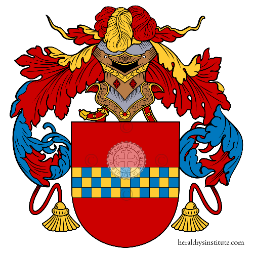 Coat of arms of family Lera   ref: 51970