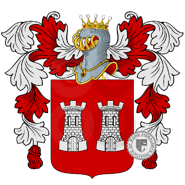 Coat of arms of family Quistelli
