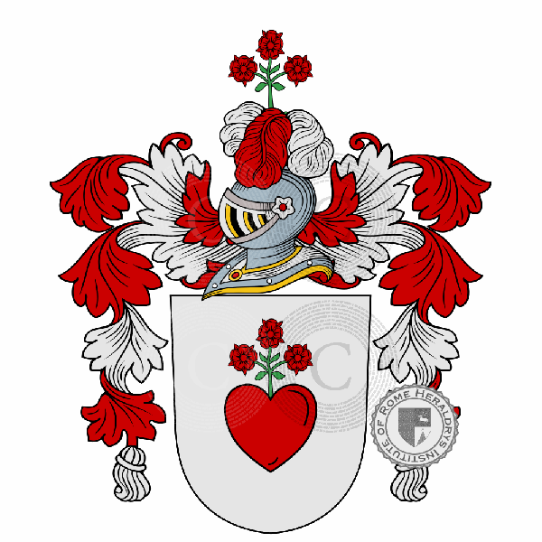 Wappen der Familie Frenz   ref: 51986