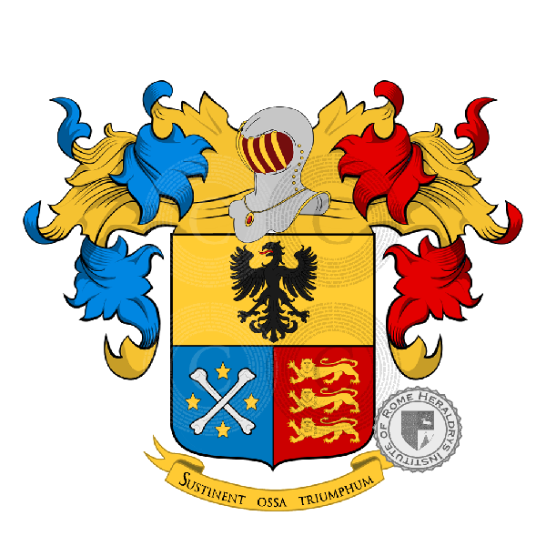 Coat of arms of family Lossetti Mandelli