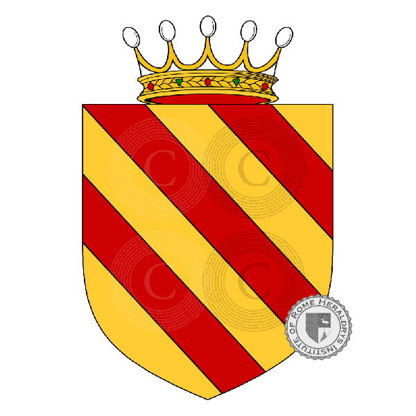 Coat of arms of family Pistone