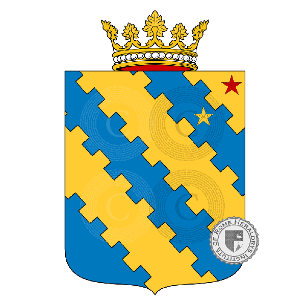 Coat of arms of family Bartoli