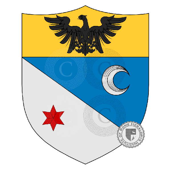 Escudo de la familia Gazzoli   ref: 52136