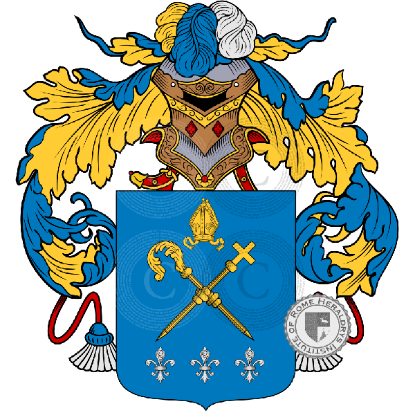 Coat of arms of family Papalia