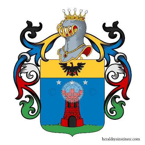 Coat of arms of family Ricca