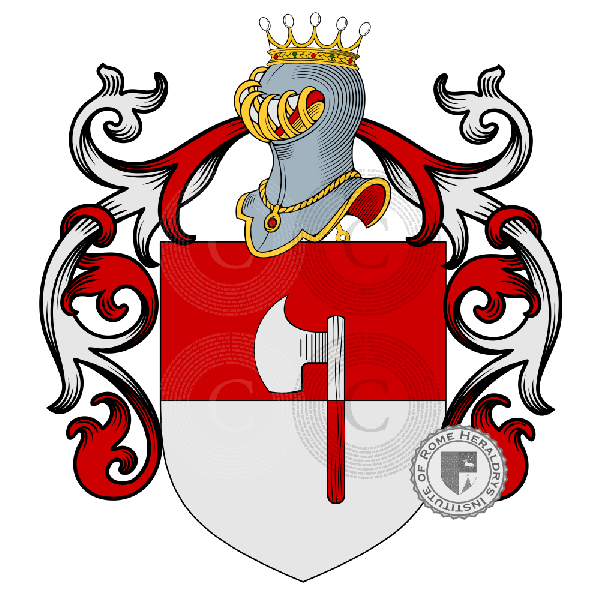 Coat of arms of family Maneri