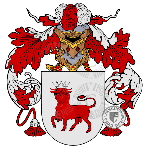 Coat of arms of family Nicolao