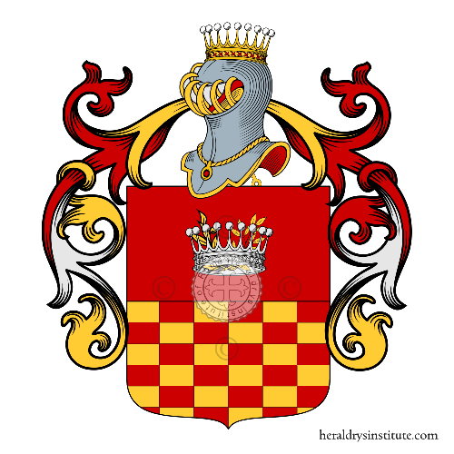 Coat of arms of family Olivero
