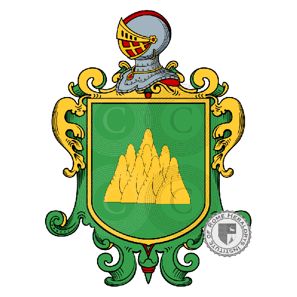 Coat of arms of family Poggiali