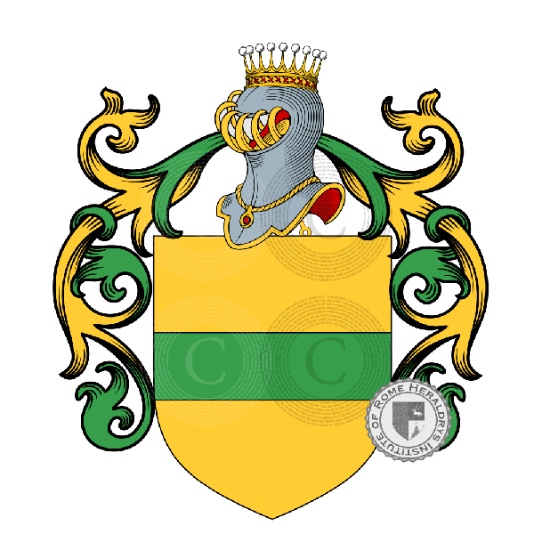 Coat of arms of family Maltraversi