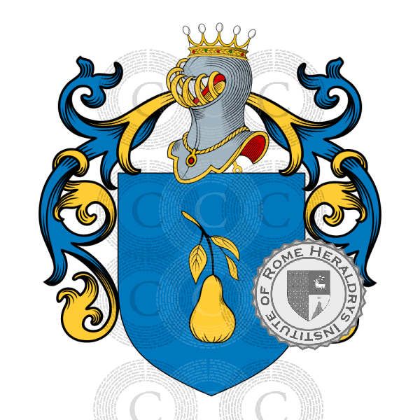 Coat of arms of family Perazzo