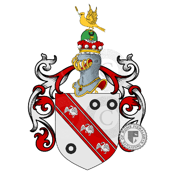 Wappen der Familie Clarke   ref: 52261