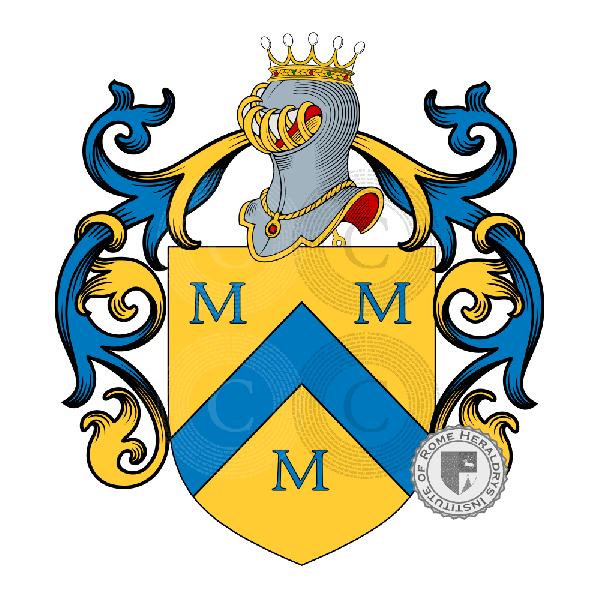 Coat of arms of family Bertazola