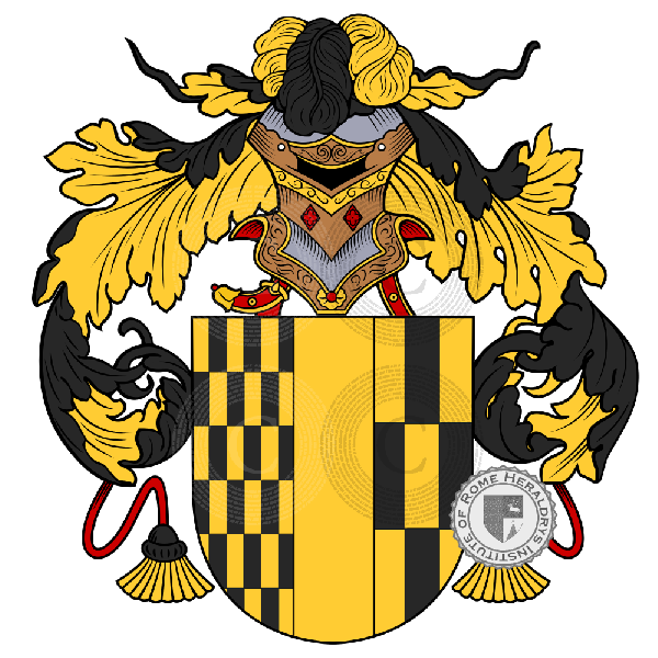 Coat of arms of family Cuellar