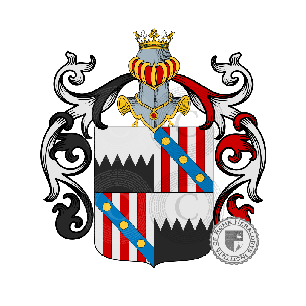 Coat of arms of family Ruffet