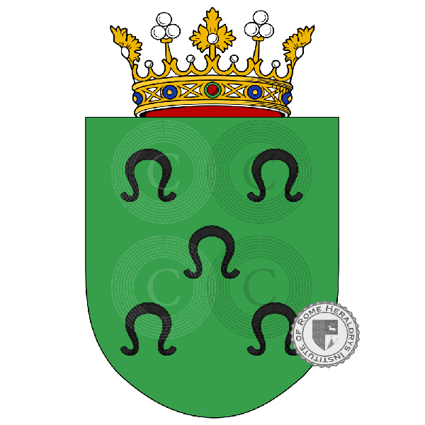 Coat of arms of family Ribot de Vinyais