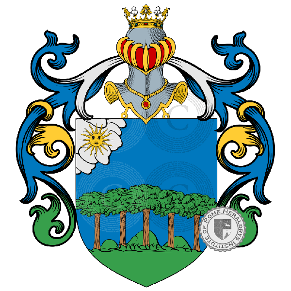 Coat of arms of family Solinas