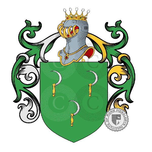 Coat of arms of family Cyr