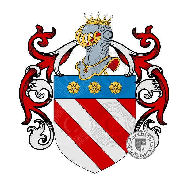 Coat of arms of family Cevasco